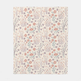 Lente Wilde Bloemen Fluisteringen Fleece Deken