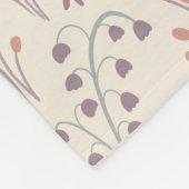 Lente Wilde Bloemen Fluisteringen Fleece Deken (Hoek)