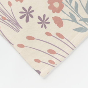 Lente Wilde Bloemen Fluisteringen Fleece Deken