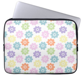 Lente wilde bloemen laptop sleeve