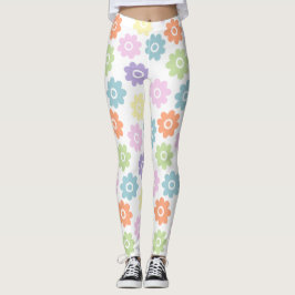 Lente wilde bloemen leggings