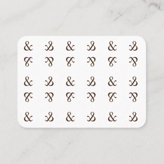 Lente wilde bloemen Letter Background Wedding RSVP Informatiekaartje (Achterkant)