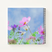  lente, wilde bloemen notitieboek (Achterkant)