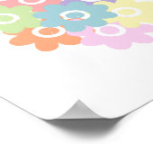 Lente wilde bloemen poster (Hoek)