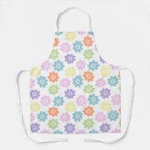 Lente wilde bloemen schort (Voorkant)