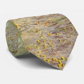 Lente wilde bloemen stropdas (Opgerold)