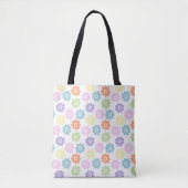 Lente wilde bloemen tote bag (Voorkant)