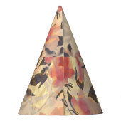 Lente wilde rozen: waterverf. feesthoedjes (Achterkant)