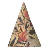 Lente wilde rozen: waterverf. feesthoedjes (Rechts)