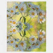 Lente witte vleermuis overal fleece deken (Voorkant)