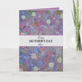 Lente Wonderland Bloem Foto Moederdagkaart Feestdagen Kaart