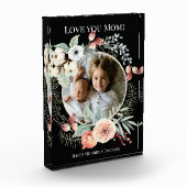 Lente Wreater Moederdag Foto Acrylblok (Links)