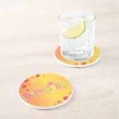 lente zandsteen onderzetter (Zijkant)