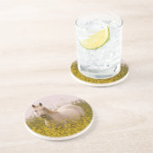 lente zandsteen onderzetter (Zijkant)