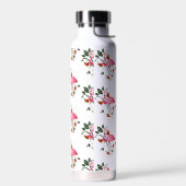 Lente Zomer Bloem Roze Bloem Waterfles (Links)