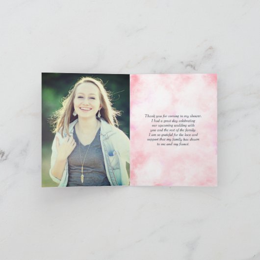 Lente Zomer Bloemen | Bruidsfeest Bedankt (Binnen)