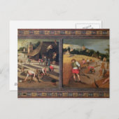 Lente; zomer briefkaart (Voorkant / Achterkant)