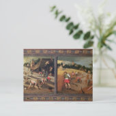 Lente; zomer briefkaart (Staand voorkant)