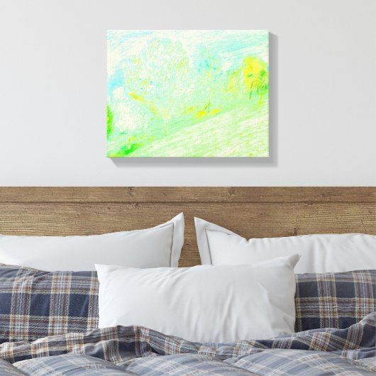 Lente/Zomer Canvas Print (Insitu (Slaapkamer))