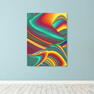 Lente Zomer Herfst Bloemen Magie Canvas Afdruk