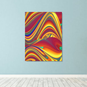 Lente Zomer Herfst Bloemen Magie Canvas Afdruk