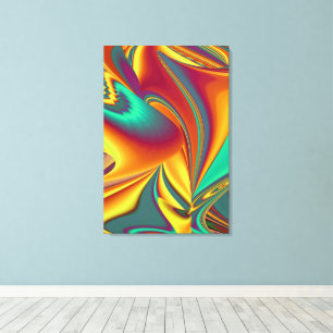 Lente Zomer Herfst Bloemen Magie Canvas Afdruk