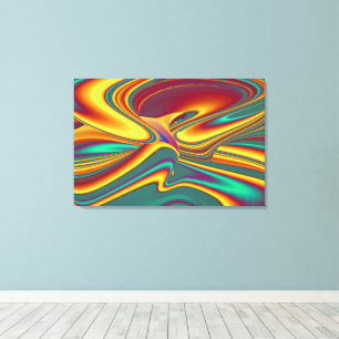 Lente Zomer Herfst Bloemen Magie Canvas Afdruk