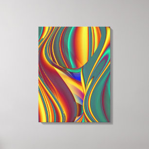Lente Zomer Herfst Bloemen Magie Canvas Afdruk