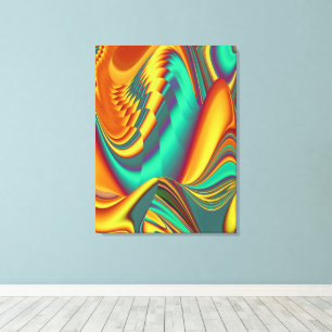 Lente Zomer Herfst Bloemen Magie Canvas Afdruk