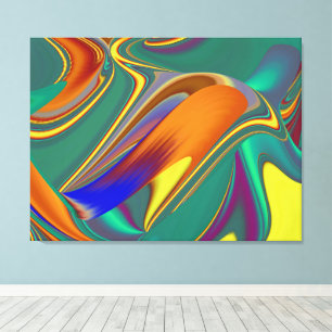 Lente Zomer Herfst Bloemen Magie Canvas Afdruk