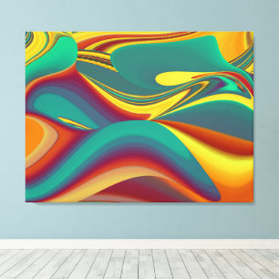 Lente Zomer Herfst Bloemen Magie Canvas Afdruk