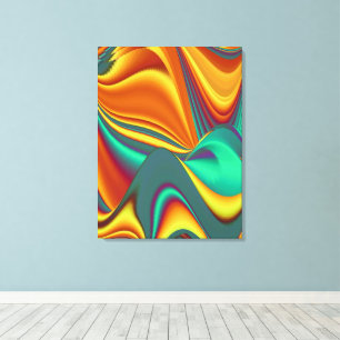 Lente Zomer Herfst Bloemen Magie Canvas Afdruk