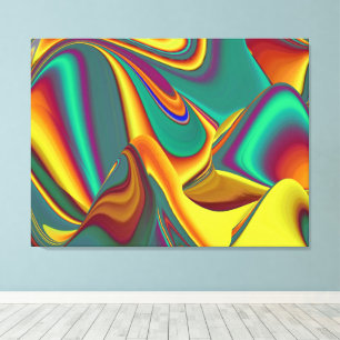 Lente Zomer Herfst Bloemen Magie Canvas Afdruk