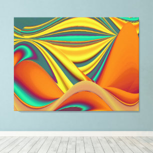 Lente Zomer Herfst Bloemen Magie Canvas Afdruk