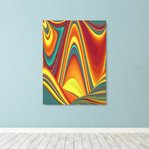 Lente Zomer Herfst Bloemen Magie Canvas Afdruk