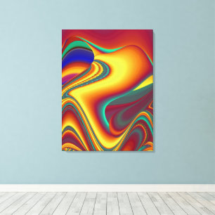 Lente Zomer Herfst Bloemen Magie Canvas Afdruk