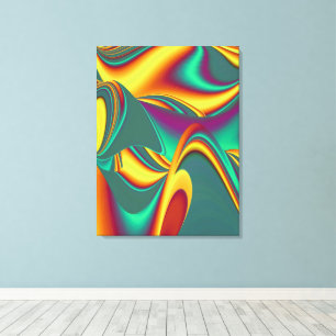 Lente Zomer Herfst Bloemen Magie Canvas Afdruk