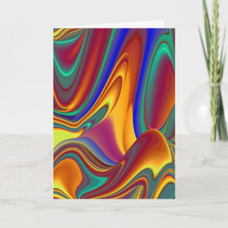 Lente Zomer Herfst Bloemen Magie Kaart