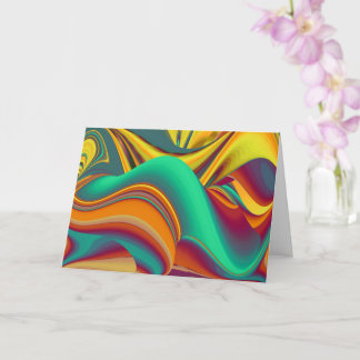 Lente Zomer Herfst Bloemen Magie Kaart