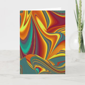 Lente Zomer Herfst Bloemen Magie Kaart