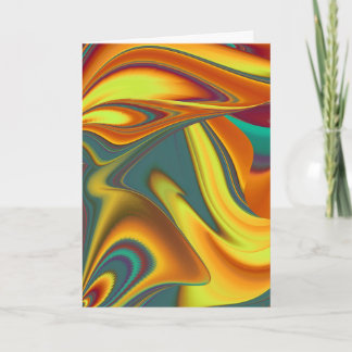 Lente Zomer Herfst Bloemen Magie Kaart