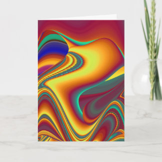 Lente Zomer Herfst Bloemen Magie Kaart