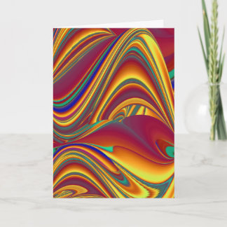 Lente Zomer Herfst Bloemen Magie Kaart