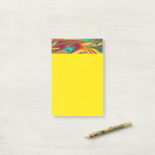 Lente Zomer Herfst Bloemen Magie Post-it® Notes (Op bureau)