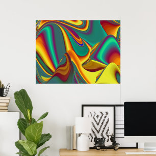 Lente Zomer Herfst Bloemen Magie Poster