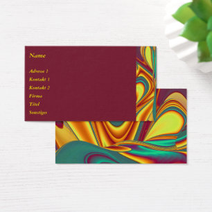 Lente Zomer Herfst Bloemen Magie Visitekaartje