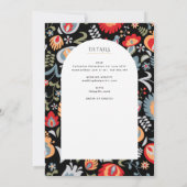 Lente Zomer Katholieke Nuptial Mass Bruiloft Kaart (Achterkant)