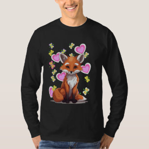 Lente Zomer Kind Vos Vossen Kinderen Sprookje T-shirt