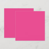 Lente Zomer Kleur Biet Paarse Kaart (Voorkant / Achterkant)