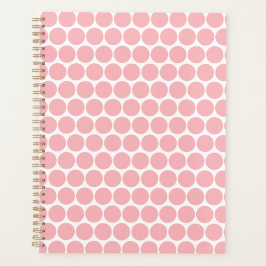 Lente Zomer Kleur Crystal Roos Planner (Voorkant)